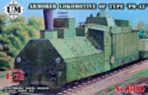 Unimodels 1:72 UMT680 Armored locomotive of type PR-43