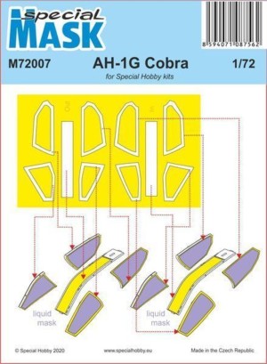Special Hobby 1:72 100-M72007 AH-1G Cobra Mask