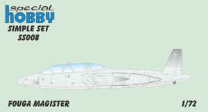 Special Hobby 1:72 100-SS008 Fouga Magister Simple Set