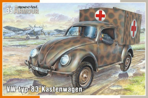 Special Hobby 1:35 100-SA35005 VW typ 83 Kastenwagen