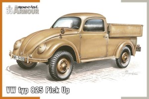 Special Hobby 1:35 100-SA35007 VW type 825 Pick Up