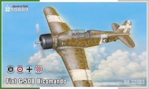 Special Hobby 1:32 100-SH32083 Fiat G.50B Bicomando