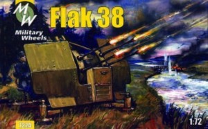 Military Wheels 1:72 MW7224 Flak 38