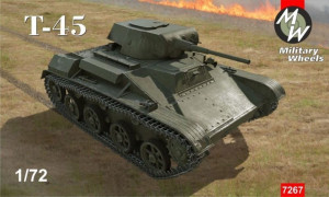 Military Wheels 1:72 MW7267 T-45 Light Tank