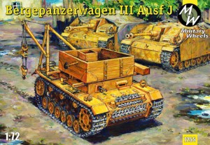 Military Wheels 1:72 MW7255 Bergpanzerwagen III Ausf.J