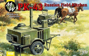 Military Wheels 1:72 MW7256 PK-43 Russian field kitchen