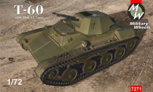 Military Wheels 1:72 MW7271 Tank T-60 (ZSU Flak 12,7 mm)