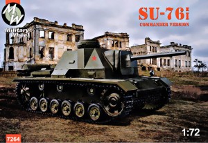 Military Wheels 1:72 MW7264 Su-76i commander tower version