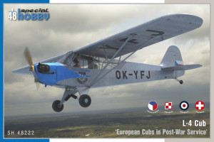 Special Hobby 1:48 100-SH48222 L-4 'Cub in Post War Service'