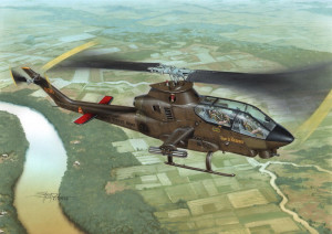 Special Hobby 1:48 100-SH48230 AH-1G Cobra Over Vietnam with M-35 Gun System Hi-Tech Kit