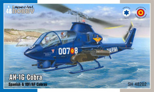 Special Hobby 1:48 100-SH48202 AH-1G Cobra Spanish & IDF/AF Cobras