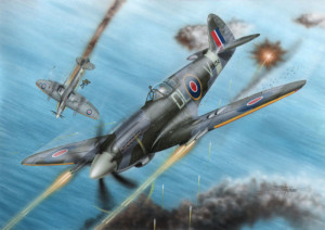 Special Hobby 1:72 100-SH72227 Spitfire F Mk.21 No.91 Sq.RAF in WWII