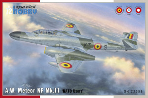 Special Hobby 1:72 100-SH72358 A.W. Meteor NF Mk.11