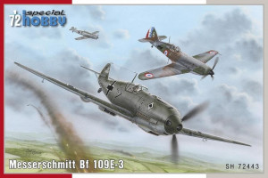 Special Hobby 1:72 100-SH72443 Messerschmitt Bf 109E-3