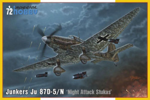 Special Hobby 1:72 100-SH72458 Junkers Ju 87D-5/N/D-8 Night Attack Stukas