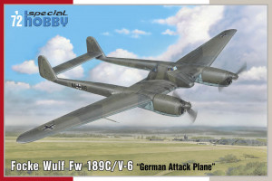 Special Hobby 1:72 100-SH72432 Focke Wulf Fw 189C / V-6