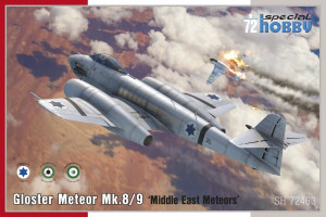 Special Hobby 1:72 100-SH72463 Gloster Meteor Mk.8/9 Middle East Meteors
