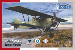 Special Hobby 1:72 100-SH72420 Potez 25A2 'Jupiter Version'