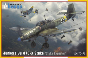 Special Hobby 1:72 100-SH72470 Junkers Ju 87D-3 Stuka 'Stuka Experten'