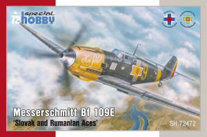 Special Hobby 1:72 100-SH72472 Messerschmitt Bf 109E 'Slovak and Rumanian Aces'