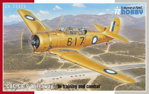 Special Hobby 1:72 100-SH72473 CAC CA-9 Wirraway 'In training and combat'