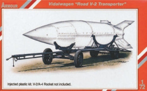 Special Hobby 1:72 100-SA72009 Vidalwagen Street V-2 Transporter Special armour