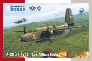 Special Hobby 1:72 100-SH72478 A-20G Havoc 'Low Altitude Raiders'