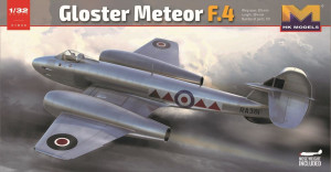HongKong Model 1:32 1000000 Gloster Meteor F.4