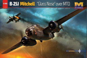 HongKong Model 1:32 1E+024 B-25J Mitchell Glass Nose over MTO