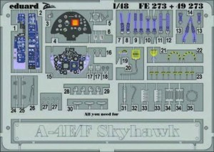 Eduard Accessories 1:48 FE273 A-4E/F Skyhawk