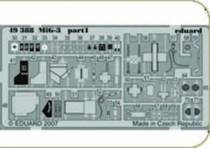 Eduard Accessories 1:48 FE388 MiG-3 für Trumpeter Bausatz