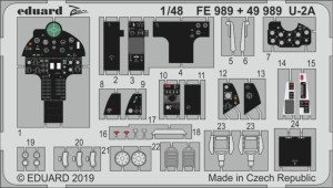 Eduard Accessories 1:48 FE989 U-2A for AFV Club