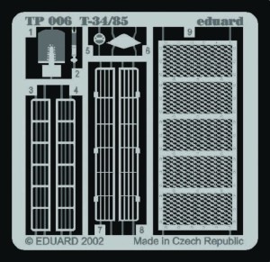 Eduard Accessories 1:35 TP006 T-34/85