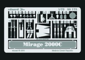 Eduard Accessories 1:72 SS172 Mirage 2000C