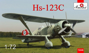Amodel 1:72 AMO72248 Henschel Hs 123C dive-bomber