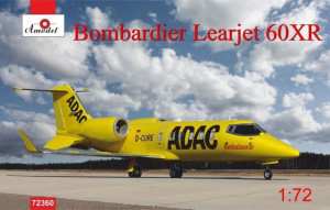 Amodel 1:72 AMO72360 Bombardier Learjet 60XR ADAC Ambulance