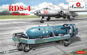 Amodel 1:72 AMO-NA72004 Soviet atomic bomb RDS-4