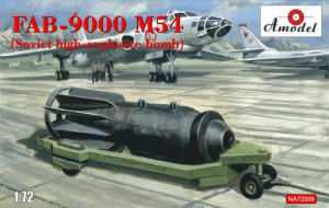 Amodel 1:72 AMO-NA72009 FAB-9000 M54 (Soviet high-explosive bomb)