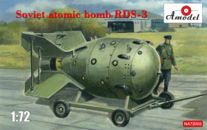 Amodel 1:72 AMO-NA72003 Soviet atomic bomb RDS-3