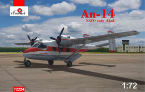 Amodel 1:72 AMO72224 Antonov An-14 NATO code Clod