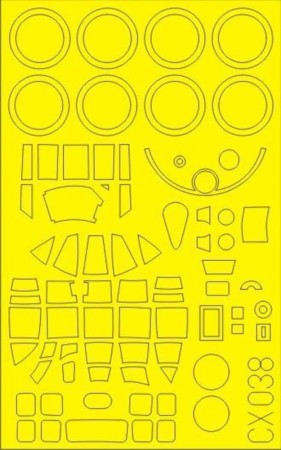 Eduard Accessories 1:72 CX038 Heinkel He 177 Greif