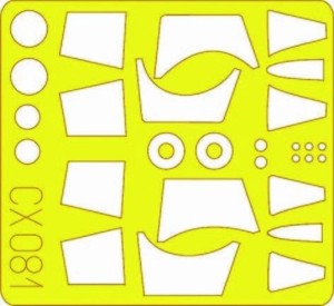 Eduard Accessories 1:72 CX081 F-104 Starfighter