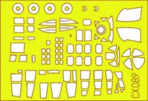 Eduard Accessories 1:72 CX089 He 111