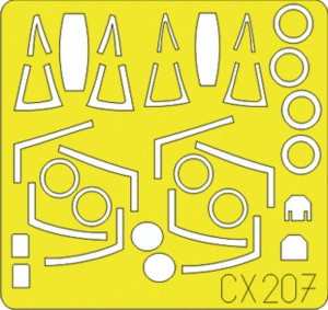 Eduard Accessories 1:72 CX207 A-7 Corsair II für Hobby Boss Bausatz