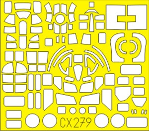 Eduard Accessories 1:72 CX279 B-17G for Revell
