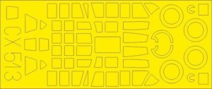Eduard Accessories 1:72 CX513 Ju 87B-2/R2 for Airfix
