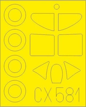 Eduard Accessories 1:72 CX581 D.520 for Hasegawa