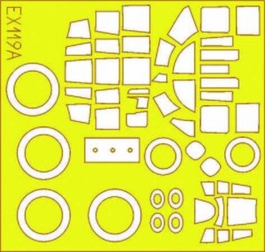 Eduard Accessories 1:48 EX119 B-25J Mitchell