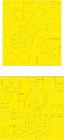 Eduard Accessories 1:48 EX598 He 111H-6 for ICM