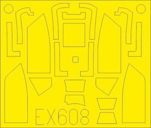 Eduard Accessories 1:48 EX608 Bf 109G-10 for Eduard